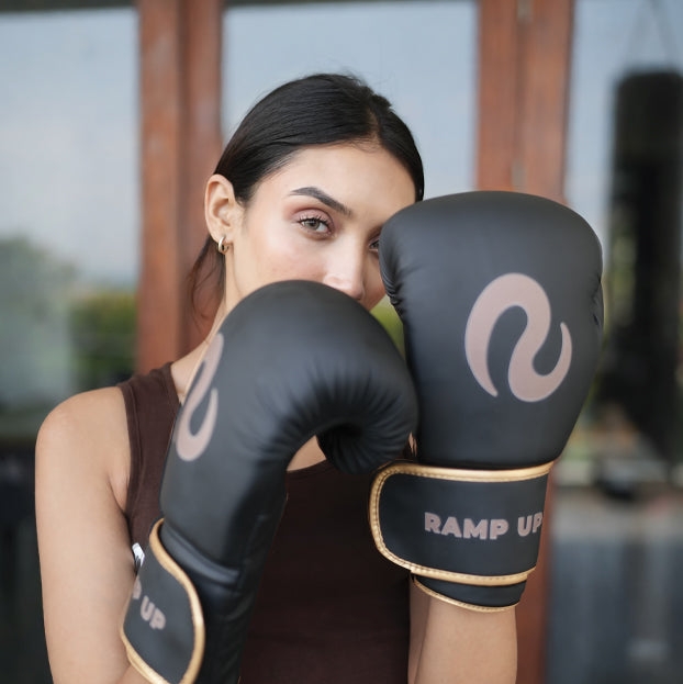Boxing Gloves Thick PU Coating